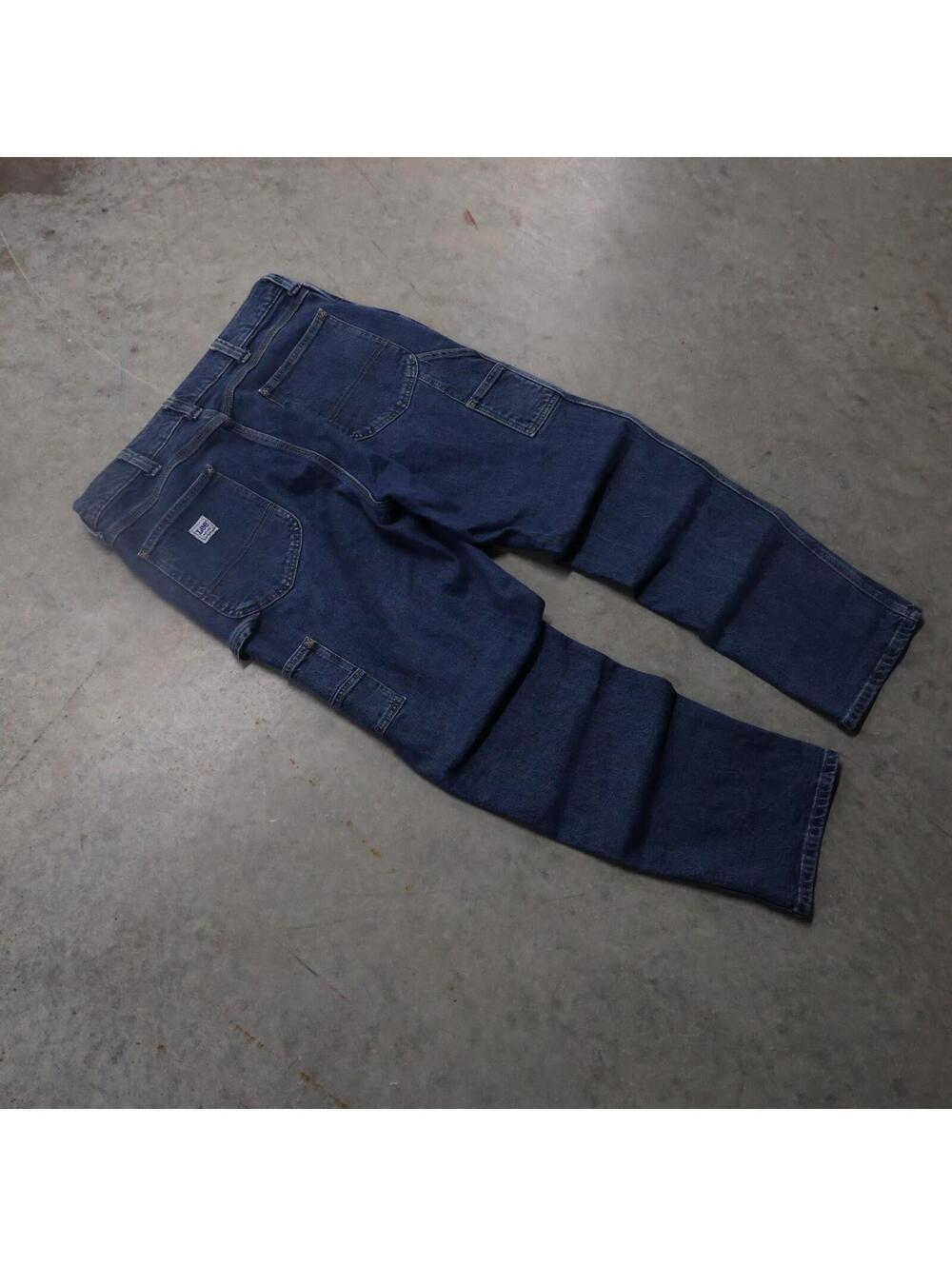 Lee Workwear Jeans Mens 36x30 Blue Denim Carpenter Utility Relaxed Fit